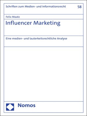 cover image of Influencer Marketing
